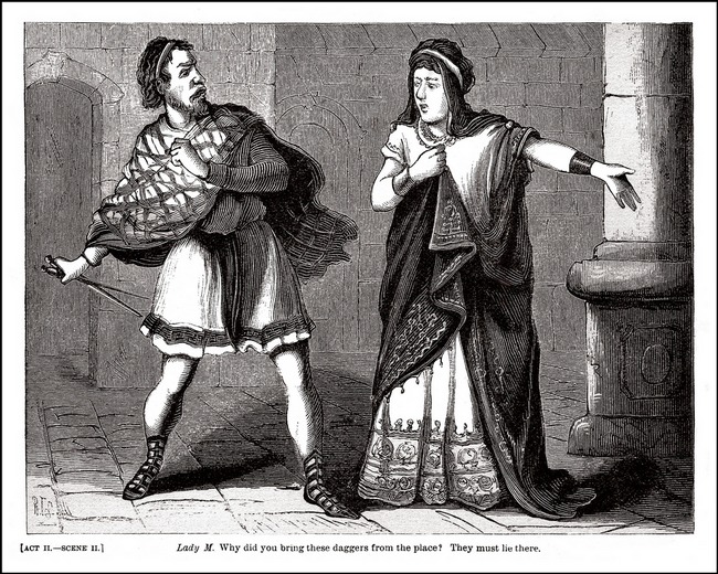 Macbeth scene drawings